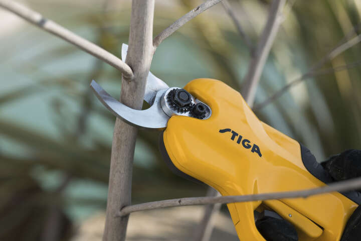 STIGA Akku-Astschere und Säge SC 100e Kit